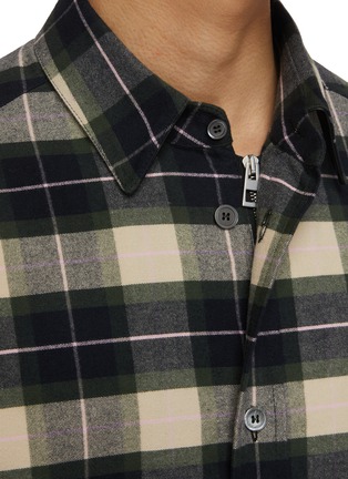  - LOEWE - Chequered Cotton Flannel Shirt