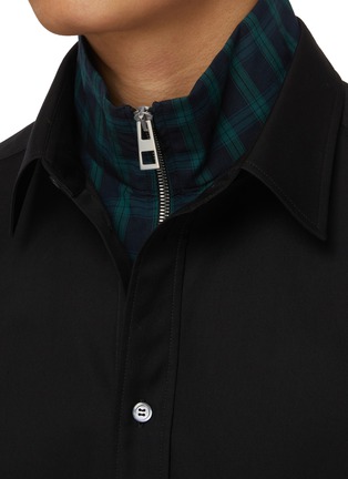  - LOEWE - Compact Hybrid Layered Cotton Shirt