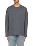 Main View - Click To Enlarge - LOEWE - Anagram Elbow Patch Wool Blend Sweater