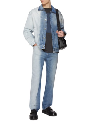 Figure View - Click To Enlarge - LOEWE - Light Wash Faded Denim Jacket