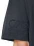  - LOEWE - Embroidered Anagram Sleeve Loose Cotton T-shirt