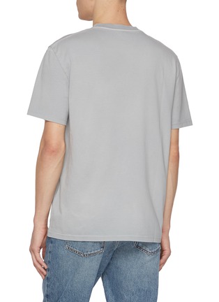 Back View - Click To Enlarge - LOEWE - Embroidered Anagram Cotton T-Shirt