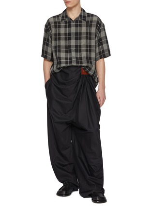 Figure View - Click To Enlarge - LOEWE - Plaid Chequered Shirt