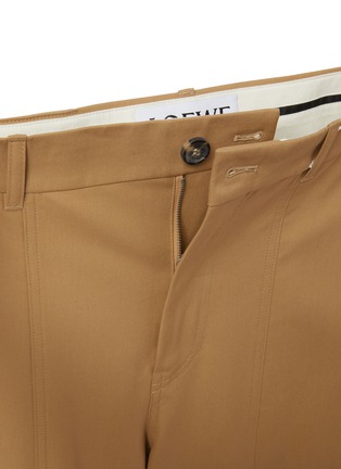 Detail View - Click To Enlarge - LOEWE - Cotton Silk Cargo Pants