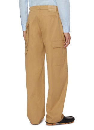 Back View - Click To Enlarge - LOEWE - Cotton Silk Cargo Pants