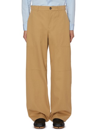 Main View - Click To Enlarge - LOEWE - Cotton Silk Cargo Pants