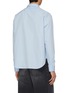 Back View - Click To Enlarge - LOEWE - Tonal Anagram Embroidered Pocket Cotton Shirt