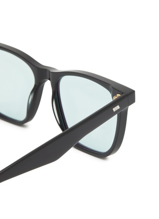 Detail View - Click To Enlarge - GAST - Tazi Mint-Flavored Acetete Square Sunglasses