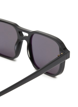 Detail View - Click To Enlarge - GAST - Dol Black Acetate Square Sunglasses