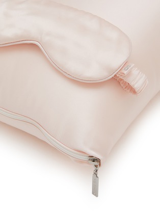 Detail View - Click To Enlarge - SILKY MIRACLE - Miracle Silk Travel Set — Pink