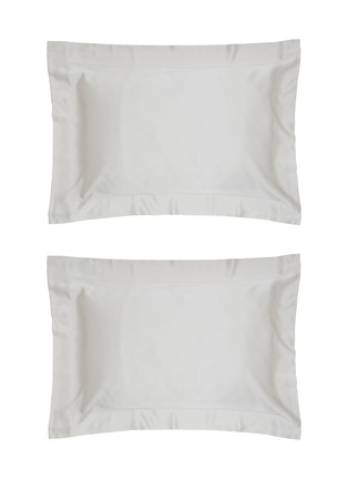 Main View - Click To Enlarge - SILKY MIRACLE - The One Pillow Case Set of 2 — Galaxy Grey