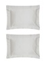 Main View - Click To Enlarge - SILKY MIRACLE - The One Pillow Case Set of 2 — Galaxy Grey