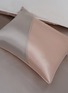 Detail View - Click To Enlarge - SILKY MIRACLE - The One King Size Silk Bed Set — Galaxy Grey/Nude