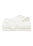 Main View - Click To Enlarge - SILKY MIRACLE - The One Super King Size Silk Bed Set — Pearl White