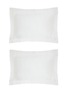 Main View - Click To Enlarge - SILKY MIRACLE - The One Pillow Case Set of 2 — Pearl White