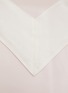 Detail View - Click To Enlarge - SILKY MIRACLE - Two-Tone King Size Silk Bed Set — Blossom Pink/Pearl White