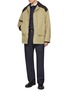 Figure View - Click To Enlarge - BOTTEGA VENETA - Leather Collar Jacket