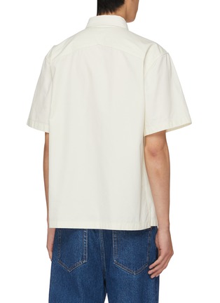 Back View - Click To Enlarge - BOTTEGA VENETA - Layered Chest Pocket Shirt