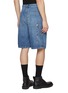 Back View - Click To Enlarge - BOTTEGA VENETA - Relaxed Vintage Indigo Denim Shorts