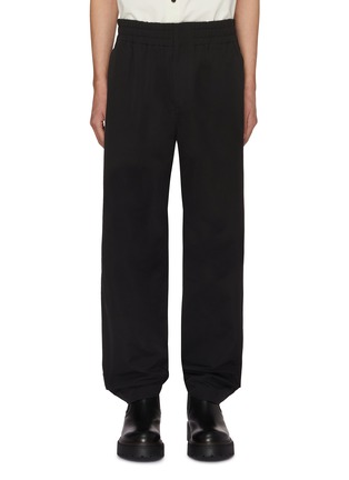 Main View - Click To Enlarge - BOTTEGA VENETA - Elasticated Waistband Straight Leg Pants