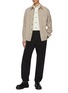 Figure View - Click To Enlarge - BOTTEGA VENETA - Elasticated Waistband Straight Leg Pants