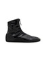 Main View - Click To Enlarge - ALAÏA - High Top Leather Sneakers