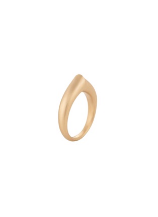 Main View - Click To Enlarge - NADA GHAZAL - The Arch 18K Gold Small Ring — EU 53