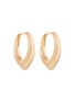 Main View - Click To Enlarge - NADA GHAZAL - The Arch 18K Gold Hoop Earrings