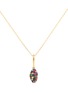 Main View - Click To Enlarge - NADA GHAZAL - Baby Malak 18K Gold Sapphire Drop Necklace