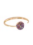 Main View - Click To Enlarge - NADA GHAZAL - Baby Malak Bonbon 18K Gold Sapphire Cuff — 16cm