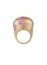 Main View - Click To Enlarge - NADA GHAZAL - My Muse Blossom Gold Pink Sapphire Ring — Size EU51