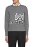 Main View - Click To Enlarge - THOM BROWNE - Holiday Hector House Virgin Wool Sweater