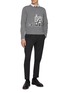 Figure View - Click To Enlarge - THOM BROWNE - Holiday Hector House Virgin Wool Sweater