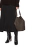 Figure View - Click To Enlarge - KHAITE - Small Lotus Leather Tote