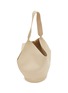 Detail View - Click To Enlarge - KHAITE - Small Lotus Leather Tote