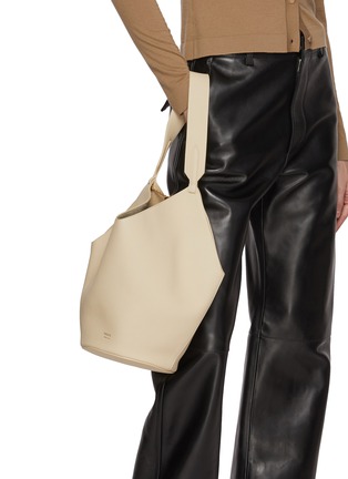 Figure View - Click To Enlarge - KHAITE - Small Lotus Leather Tote