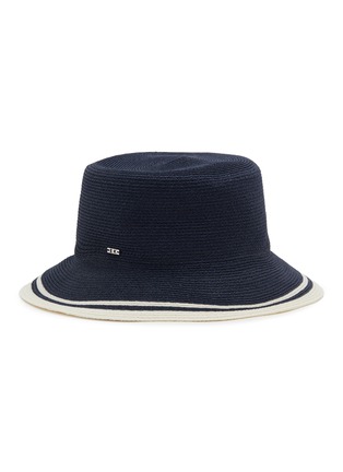 Main View - Click To Enlarge - EUGENIA KIM - Jonah Raffia Packable Bucket Hat