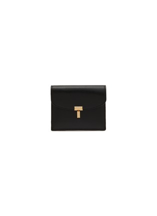 Main View - Click To Enlarge - TOTEME - T-Lock Leather Cardholder