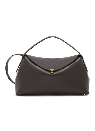 Main View - Click To Enlarge - TOTEME - T-lock Top Handle Leather Shoulder Bag