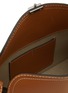 Detail View - Click To Enlarge - TOTEME - T-Lock Leather Clutch Bag