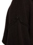  - SONIA CARRASCO - Cropped Snitched Details Cashmere Wool Blend Sweater