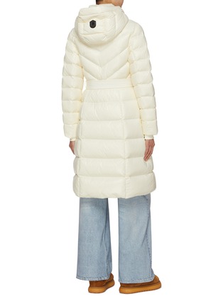 Back View - Click To Enlarge - MACKAGE - Coralia Light Weight Hooded Puffer Coat