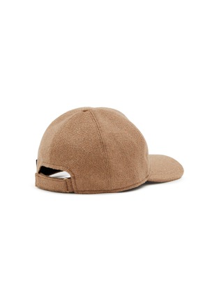 Figure View - Click To Enlarge - BORSALINO - Logo Cashmere Baseball Cap