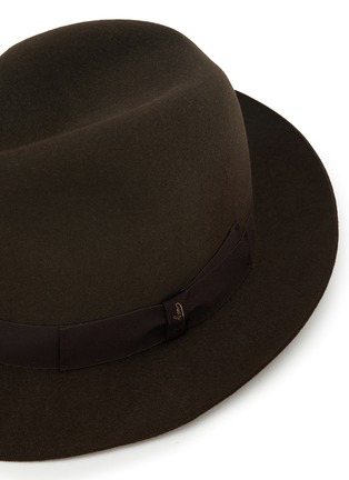 Detail View - Click To Enlarge - BORSALINO - Cannete Marengo Felt Hat