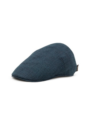 Main View - Click To Enlarge - BORSALINO - Logo Tweed Beret Hat