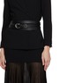 Figure View - Click To Enlarge - DÉHANCHE - Despina Triple Wrap Leather Belt