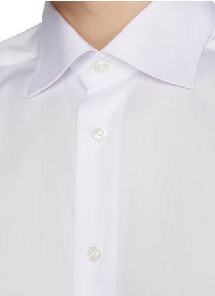  - ETON  - Spread Collar Cotton Shirt