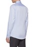 Back View - Click To Enlarge - ETON  - Spread Collar Cotton Shirt