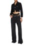 Figure View - Click To Enlarge - ALEXANDERWANG - Prestyled Undie Dark Wash Jeans