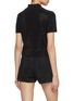 Back View - Click To Enlarge - ALEXANDERWANG - Mock Neck Hotfix T-shirt